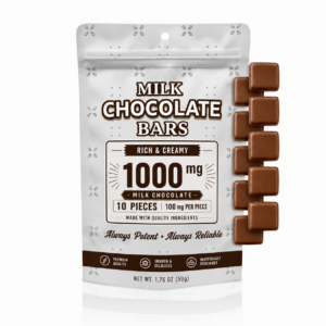 1000MG MILK CHOCOLATE COOKIE CRUMBLE - 10 PC