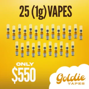 (25) 1 GRAM VAPE CARTRIDGE - MIXED FLAVORS